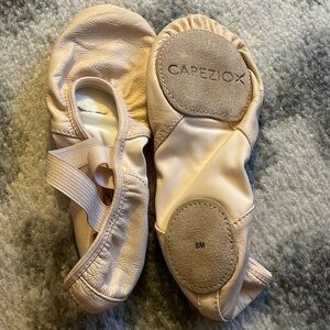 Capezio Hanami Leather split-sole ballet slippers